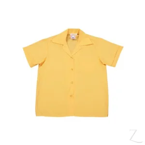 Shortsleeve Gladneck Blouse - Gold