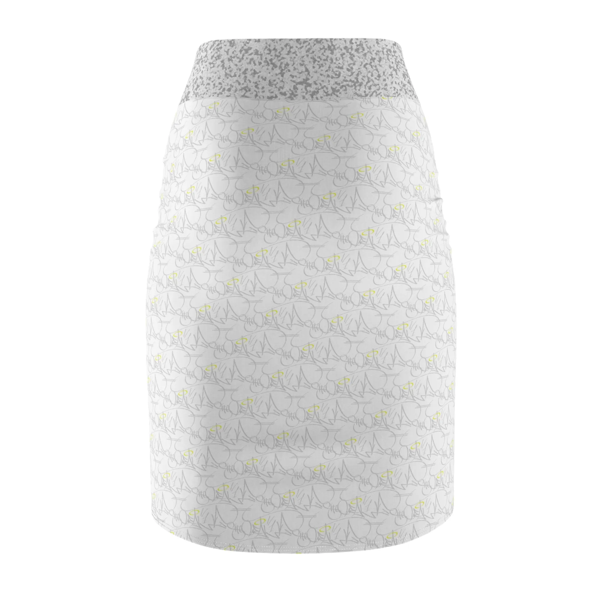Stay Fancy SirREAL Handstyle Women's Pencil Skirt