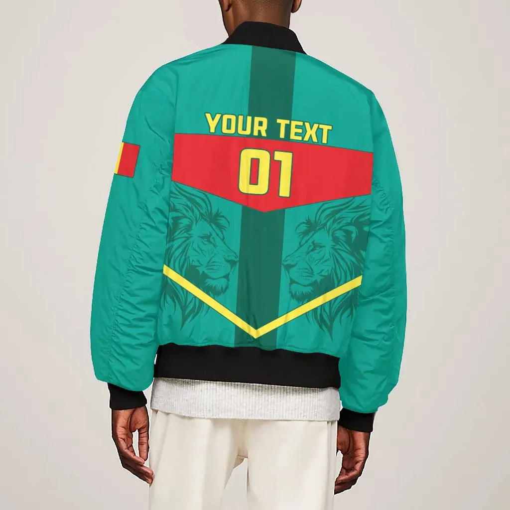 Support the Lions of Teranga - Senegal Football Bomber Jacket LT01