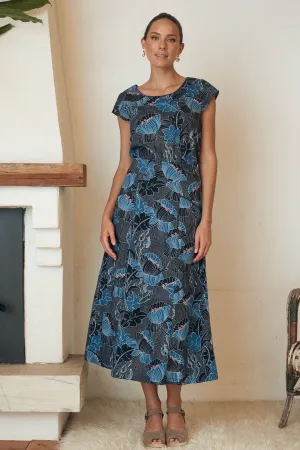 Susanna Skirt - Lotus Navy
