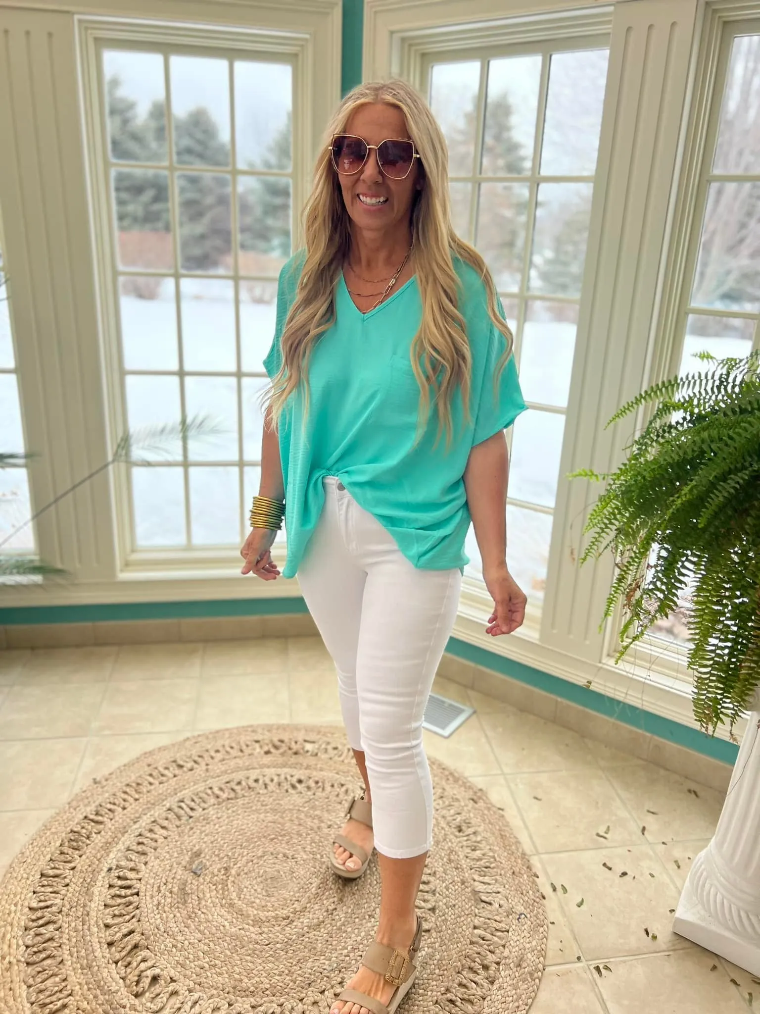 The Crispin Airflow Dolman Top - Final Sale