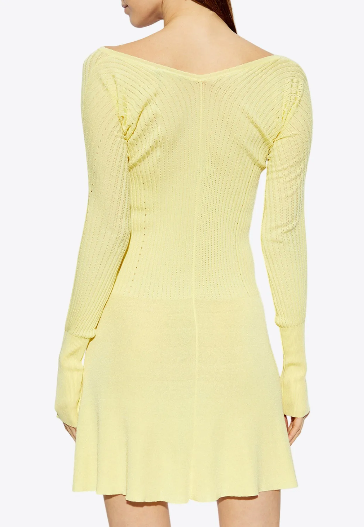 The Pralù Scalloped Mini dress