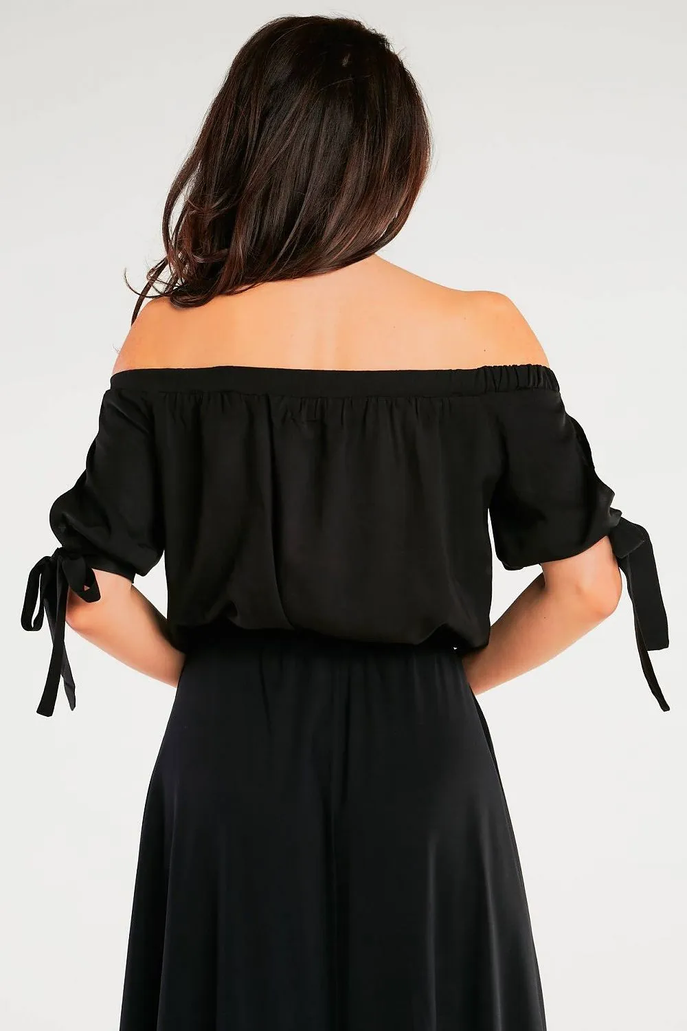 Tied Sleeve Luxe Spanish Blouse