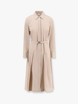 Tory Burch Stretch Cotton Chemisier Dress