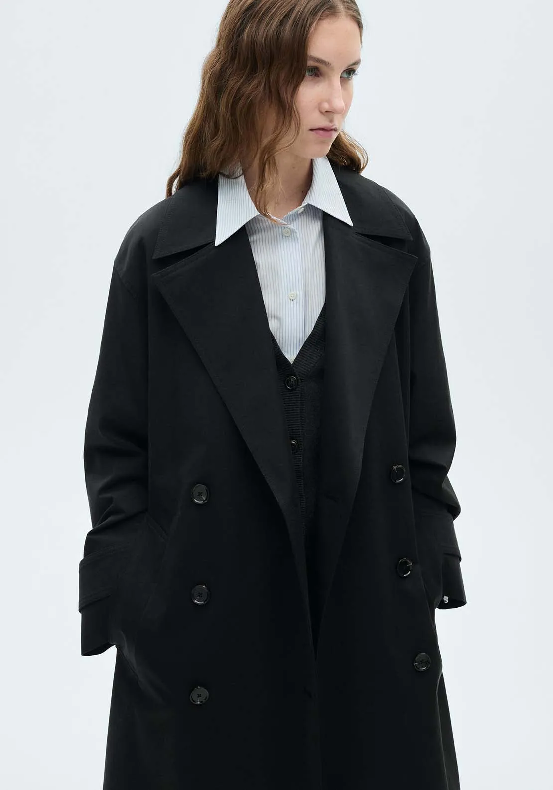 Trenchcoat Angela - Black