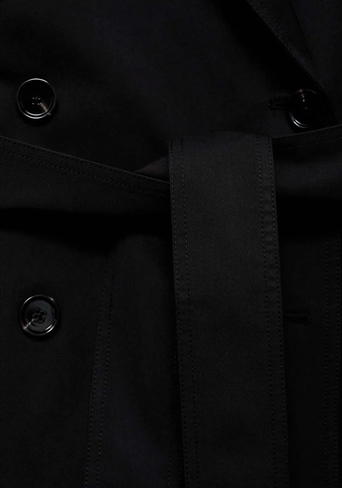 Trenchcoat Angela - Black