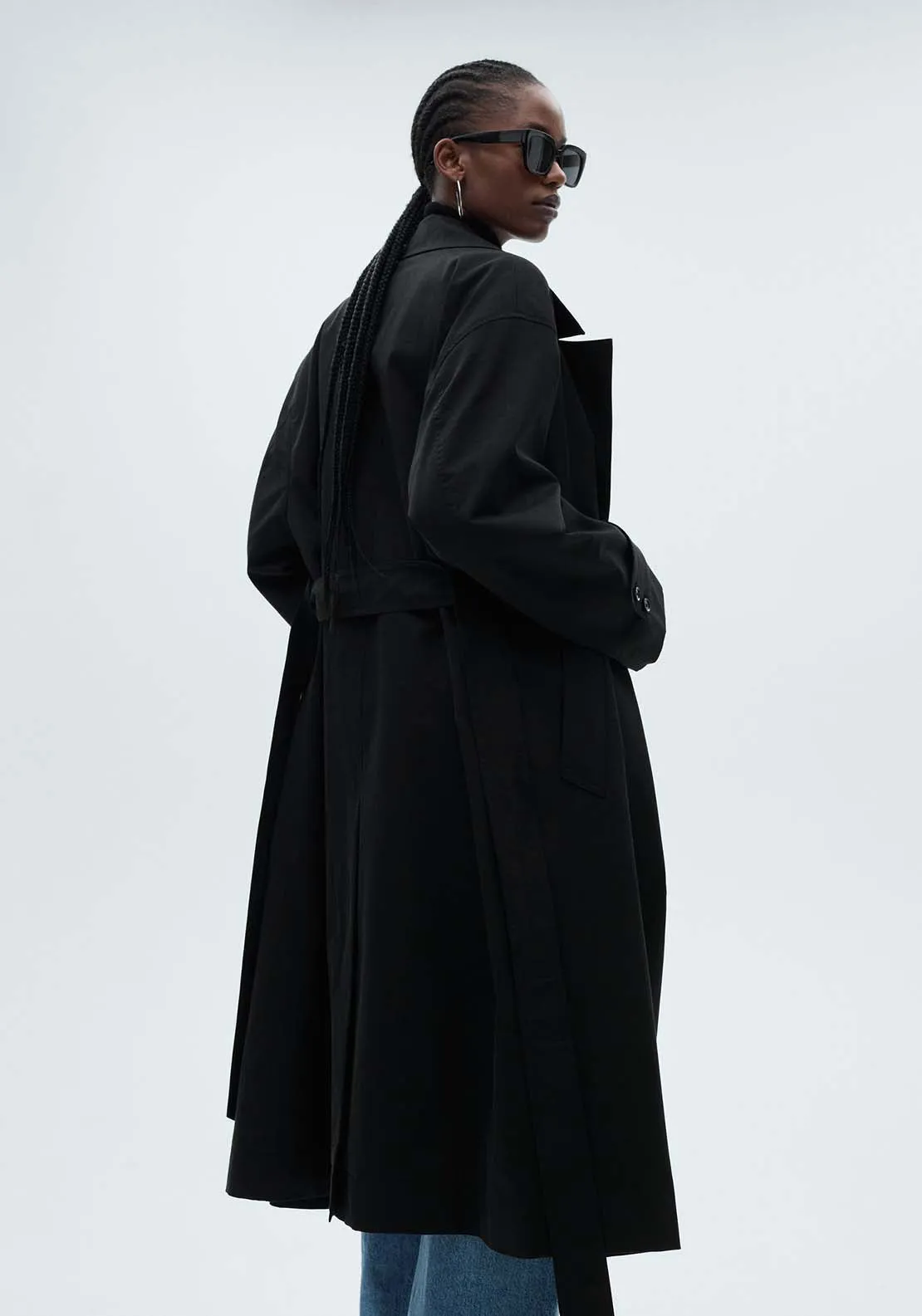 Trenchcoat Angela - Black