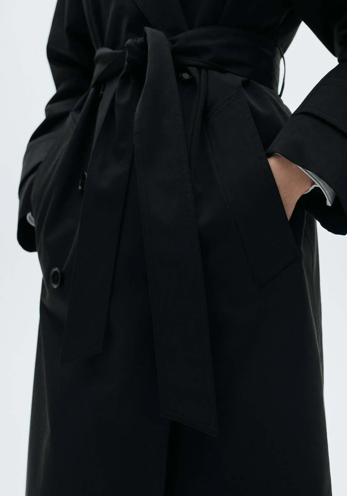 Trenchcoat Angela - Black