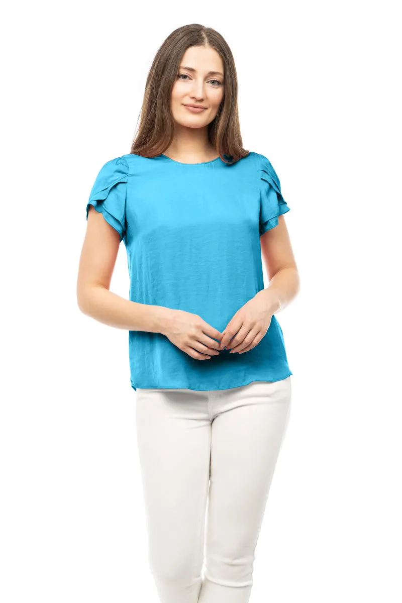 Tulip Short Sleeve Blouse