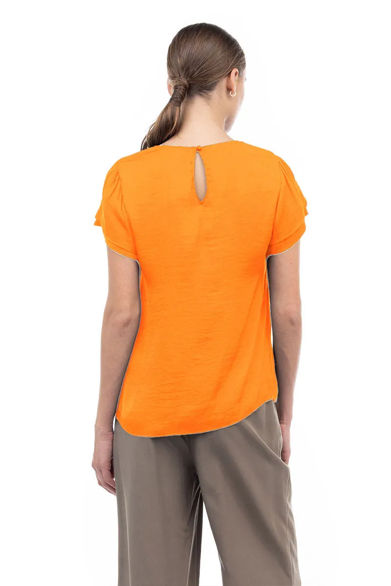 Tulip Short Sleeve Blouse