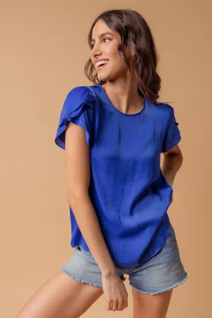 Tulip Short Sleeve Blouse