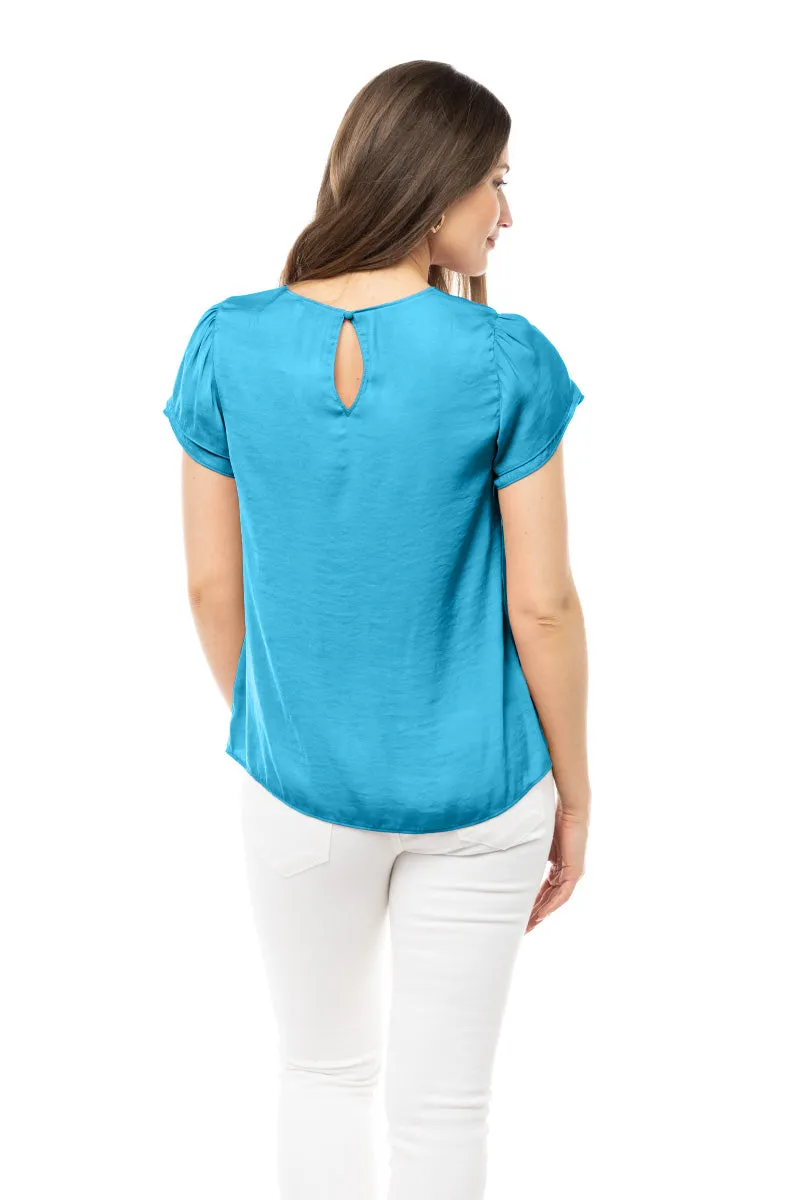 Tulip Short Sleeve Blouse