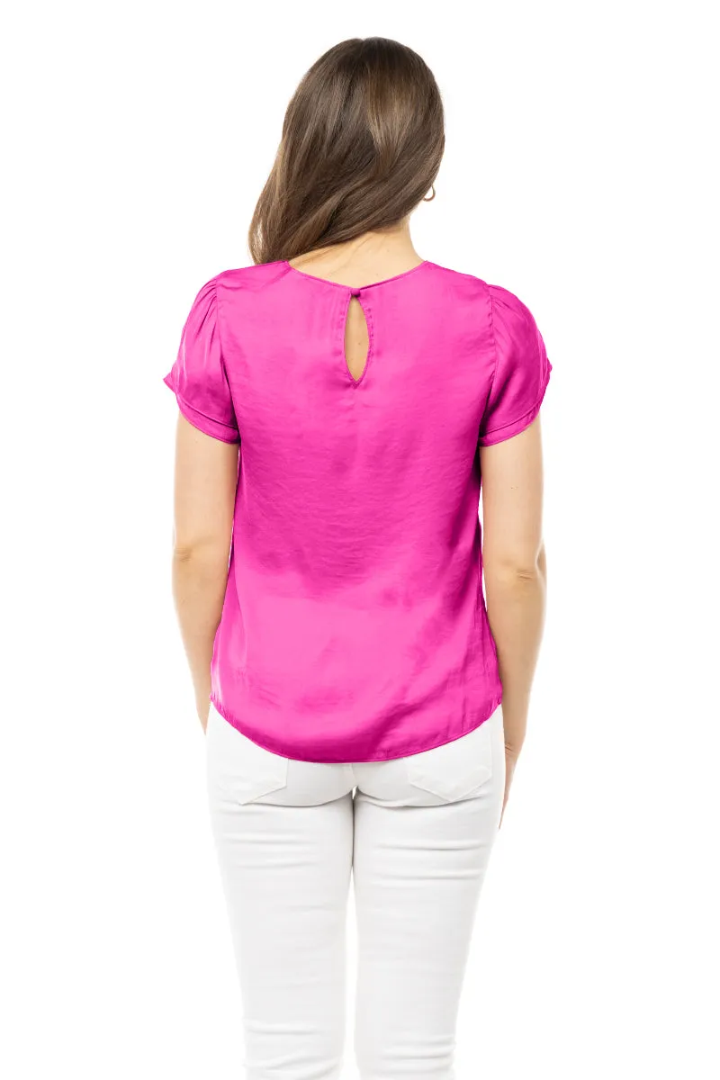 Tulip Short Sleeve Blouse