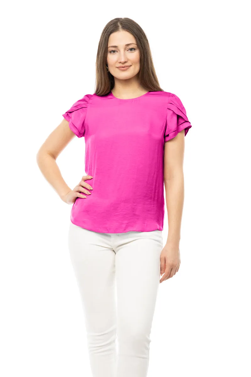 Tulip Short Sleeve Blouse