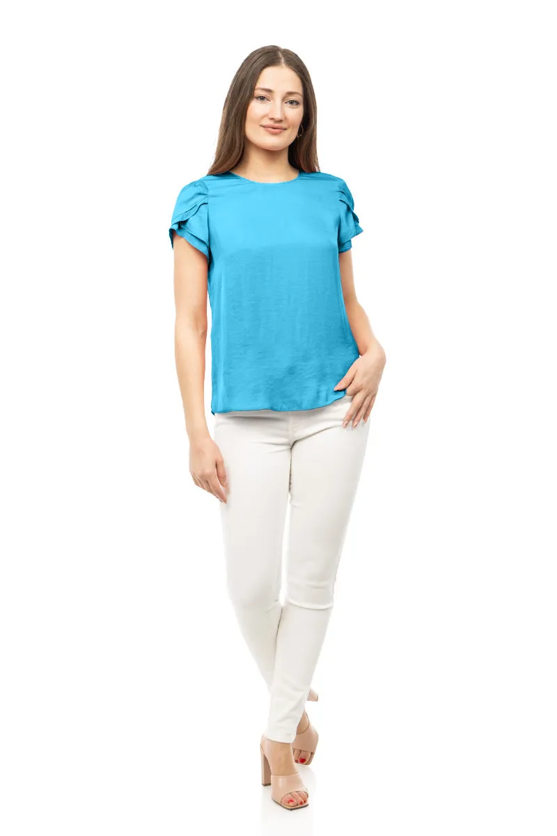 Tulip Short Sleeve Blouse