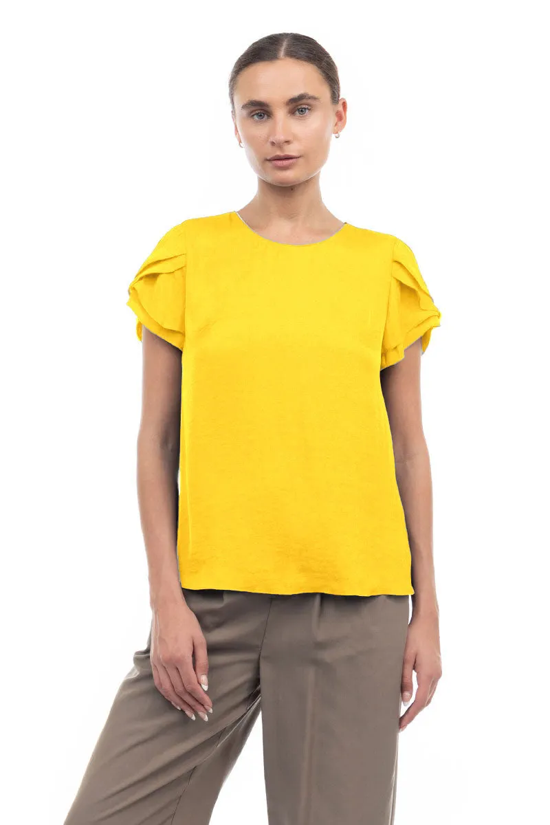 Tulip Short Sleeve Blouse