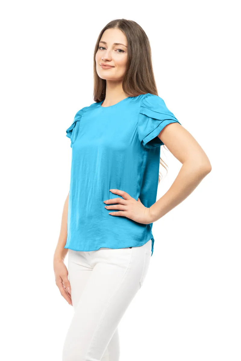 Tulip Short Sleeve Blouse