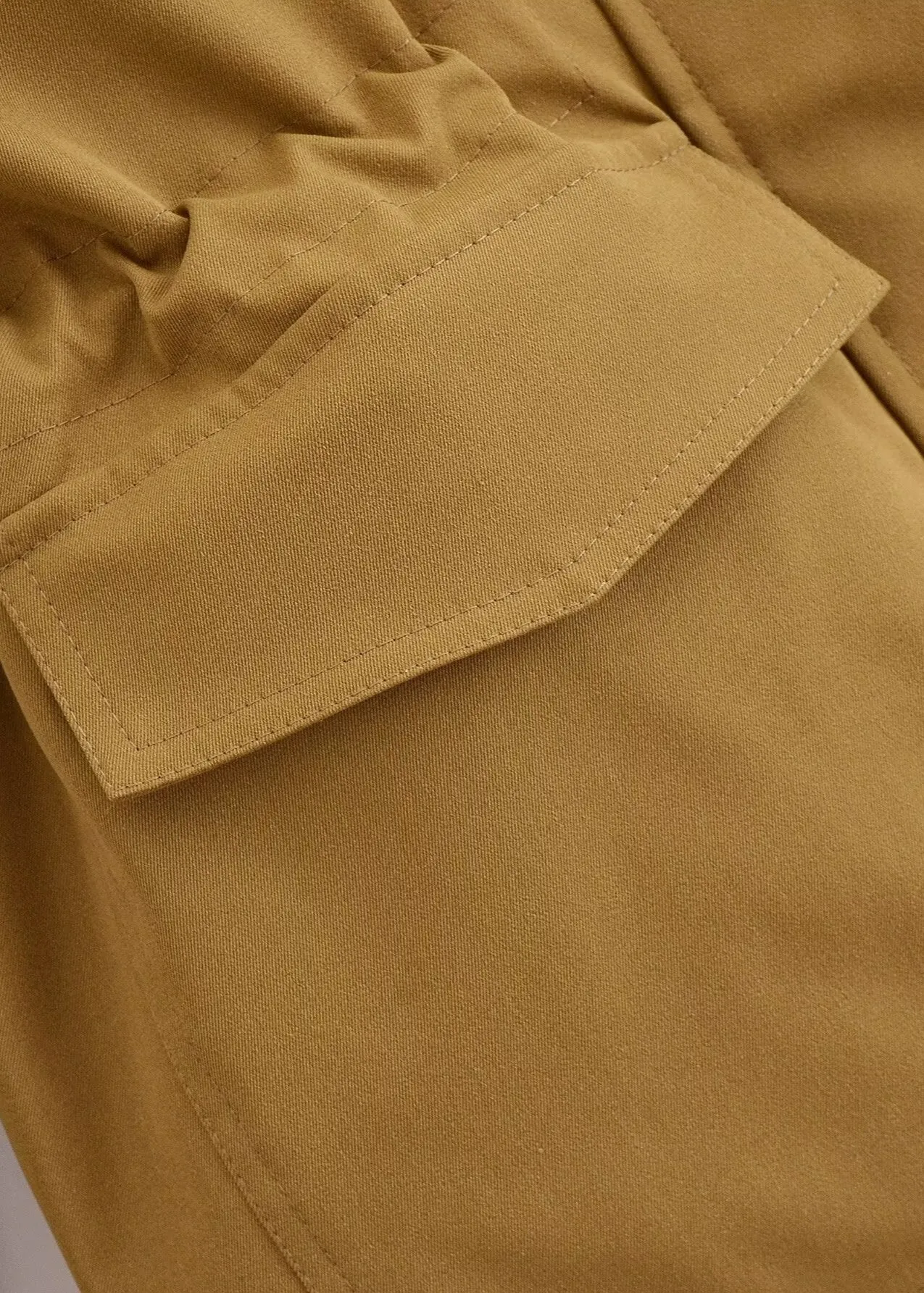 Utility Chic - High Collar Cargo Jacket