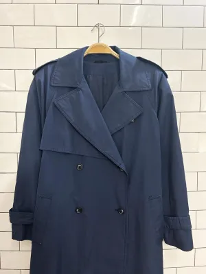 vintage 90s eaton classic trench coat