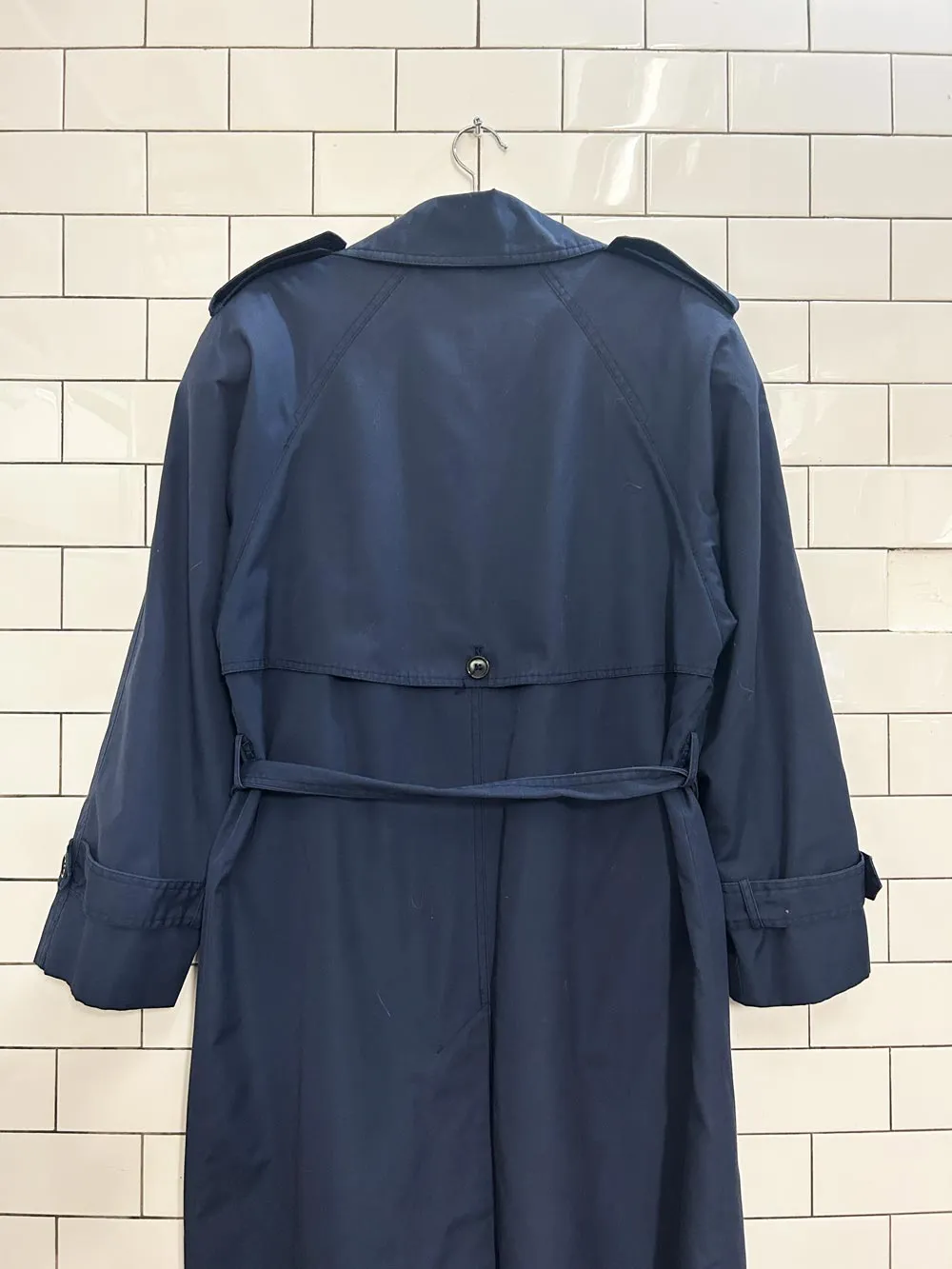 vintage 90s eaton classic trench coat
