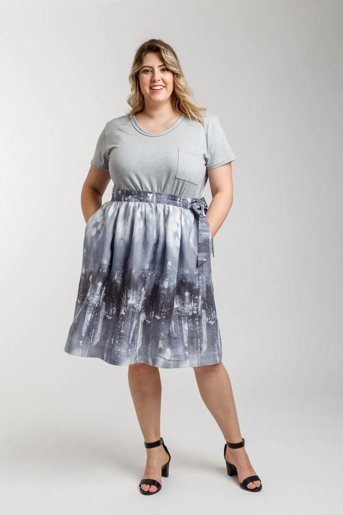 Wattle Curve skirt pattern