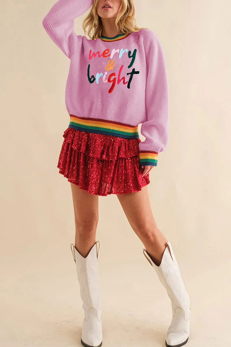 WJ0476 Pullover Holiday Sweater