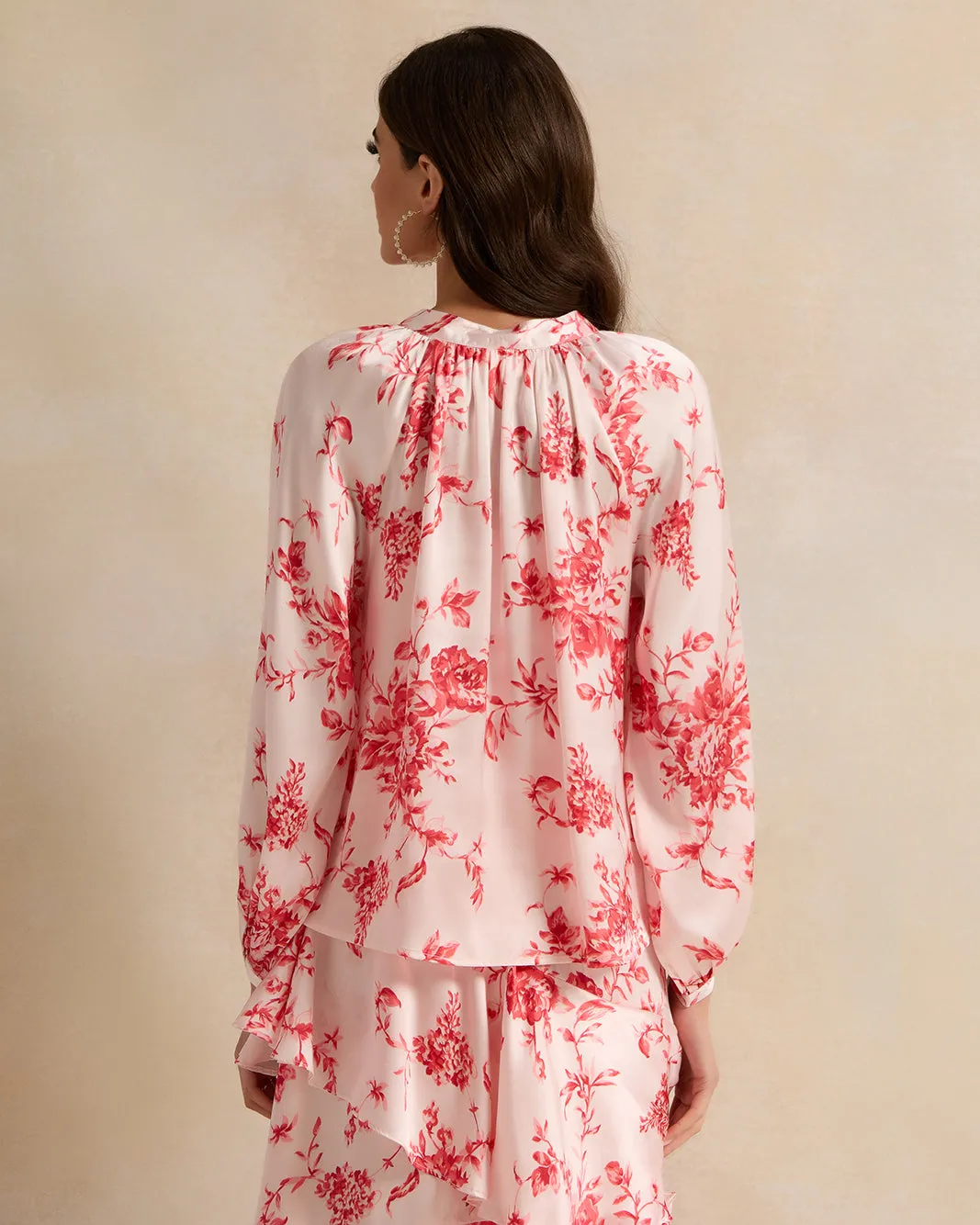 Women Assorted Floral Print Blouse
