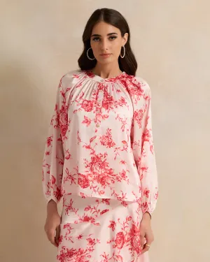 Women Assorted Floral Print Blouse