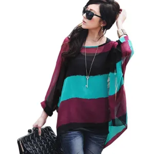 Women Blouses Plus Size Women Clothing Blouse Shirt Woman Vintage Chiffon Shirts Tops