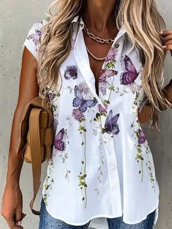 Women Shirts Fashion Casual Loose Shirts