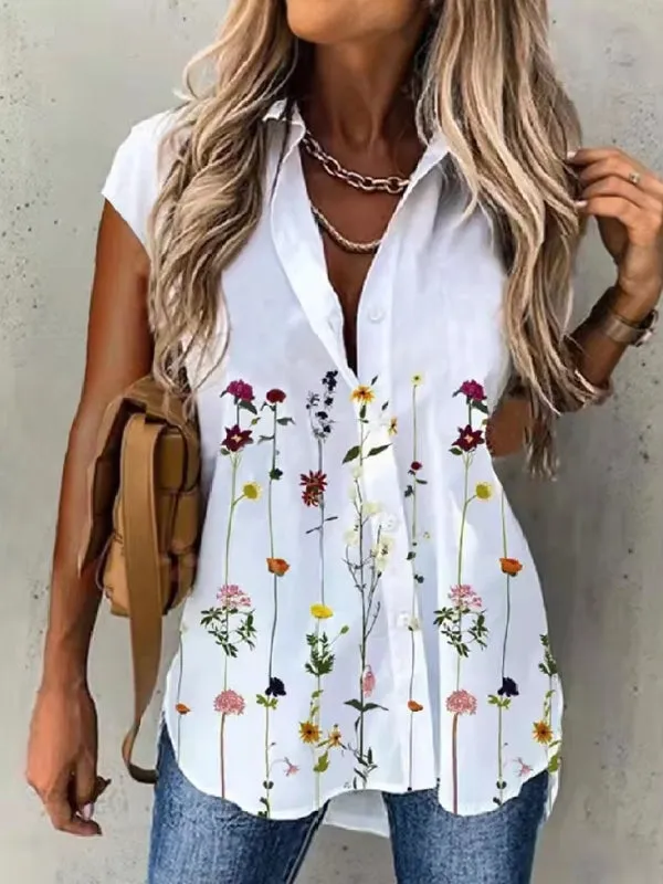 Women Shirts Fashion Casual Loose Shirts