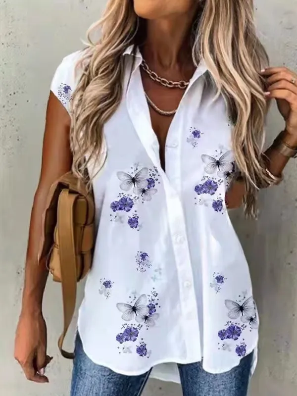 Women Shirts Fashion Casual Loose Shirts