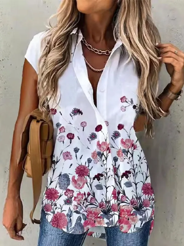 Women Shirts Fashion Casual Loose Shirts