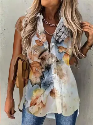 Women Shirts Fashion Casual Loose Shirts