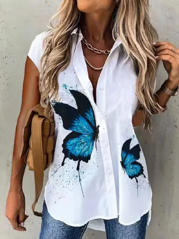 Women Shirts Fashion Casual Loose Shirts