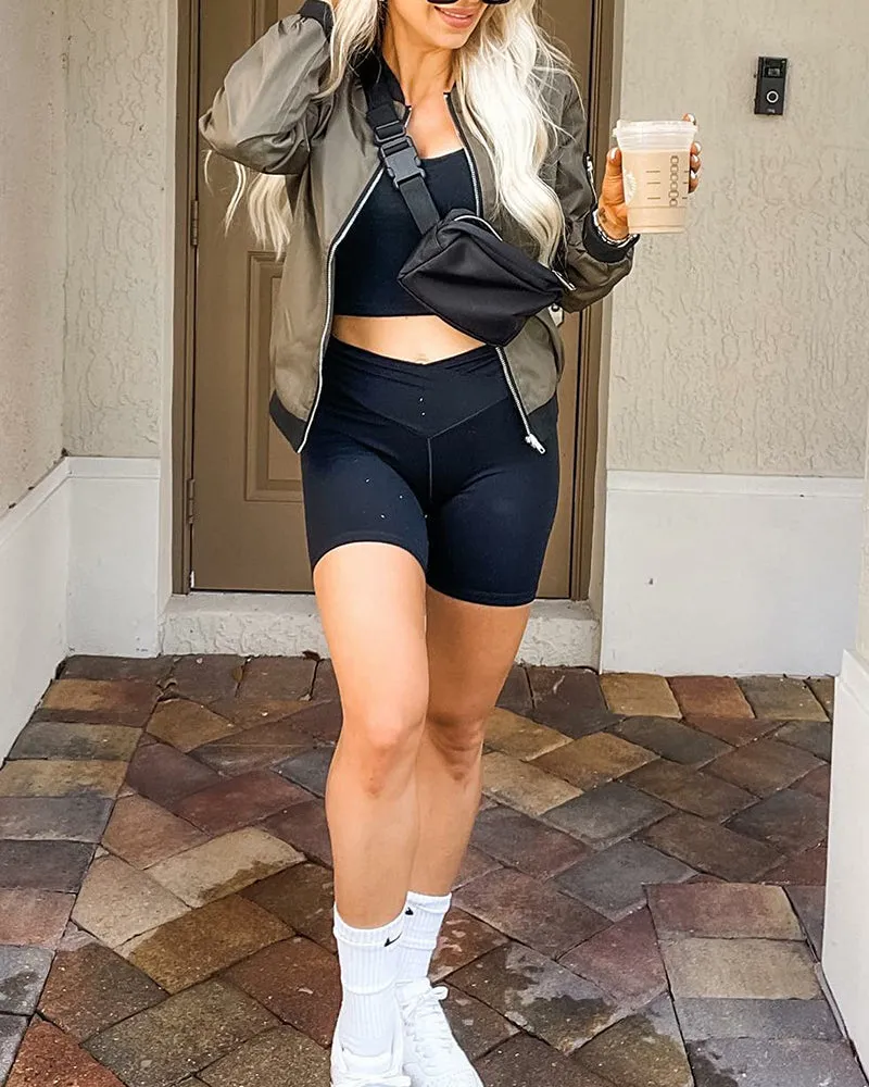Women's Cotton Bomber Jacket