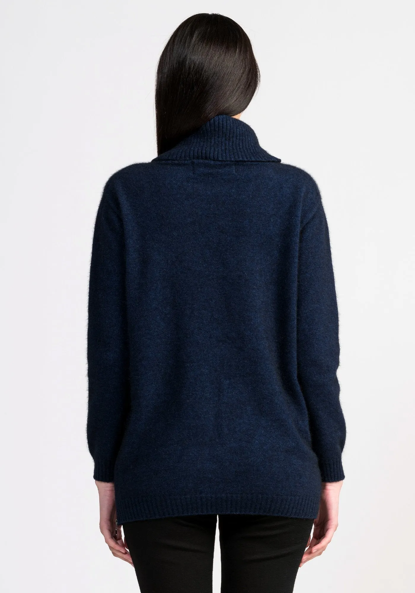 Womens Zip Tunic Sweater - Zephyr-1993