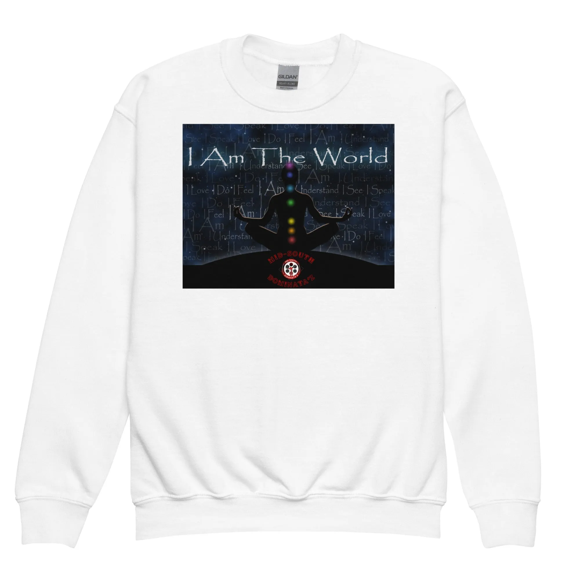Youth I Am The World Sweatshirt